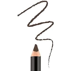 Bodyography Cream Eye Pencil (Black Walnut): Dark Brown Salon Wooden Waterproof Makeup Pencil w/ Coconut Oil | Long-Wearing, Cruelty-Free, Gluten-Free, Paraben-Free