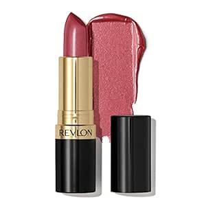 Revlon Lipstick, Super Lustrous Lipstick, High Impact Lipcolor with Moisturizing Creamy Formula, Infused with Vitamin E and Avocado Oil, 610 Gold Pearl Plum
